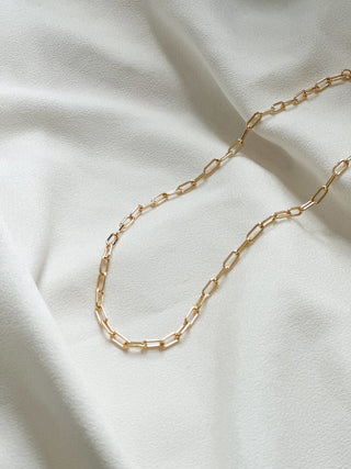 Paperlink chain necklace