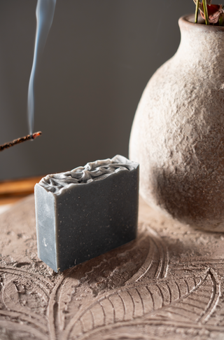 Activated Charcoal Detox Salt Bar - Soap