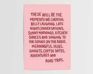 Moments We Cherish Print