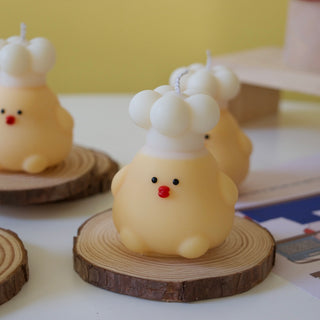 Chicken Chef Candle
