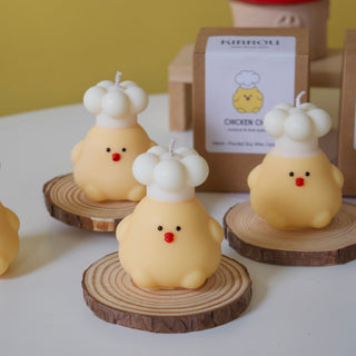 Chicken Chef Candle