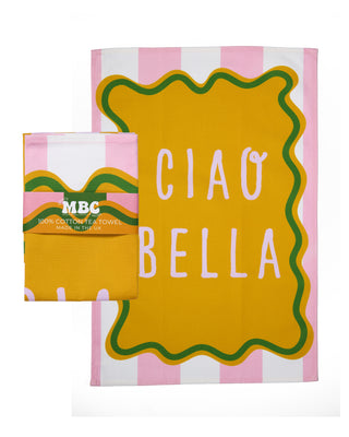 Ciao Bella Tea Towel