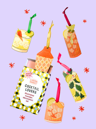 Cocktail Lovers Decoration Gift set