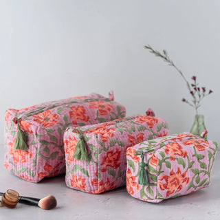 Clementine Cosmetic Bag