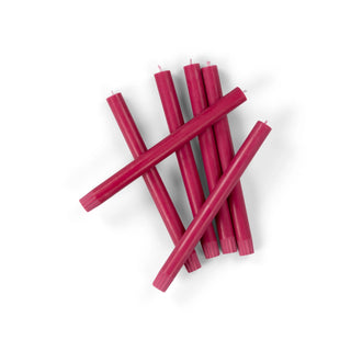 Crimson Pink Dinner Candle