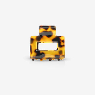 Small Hair Clip - Dark Cheetah