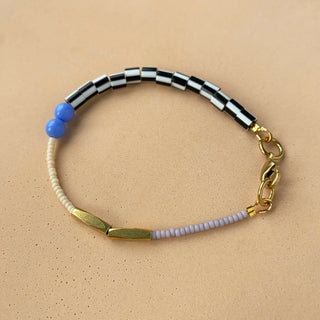Dot Bracelet - Lilac & Periwinkle