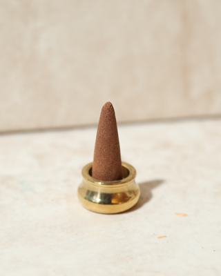 Brass Droplet Incense Holder