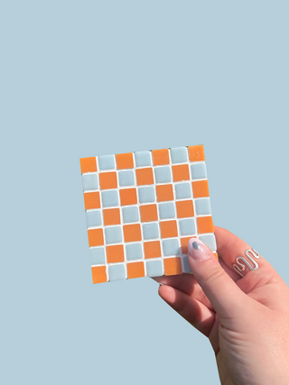 Glass Tile Coaster