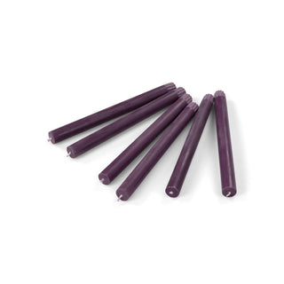 Egg Plant Purple Dinner Candle
