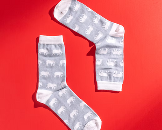 Elegant Elephant Socks