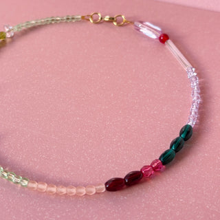 Essi Multicolour Glass Beaded Choker