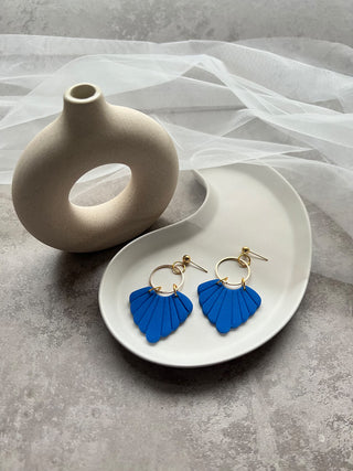 Fitzgerald Earrings - Cobalt Blue