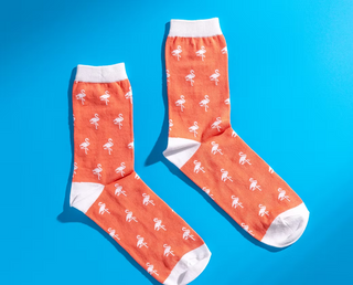 Funky Flamingo Socks