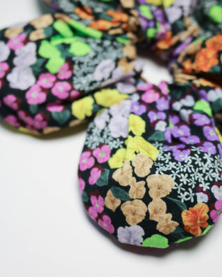 Flower scrunchie - Floral Colourburst