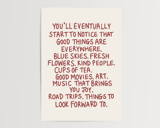 Good Things Everywhere Print