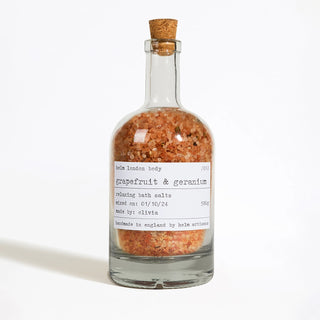 Grapefruit & Geranium Bath Salts