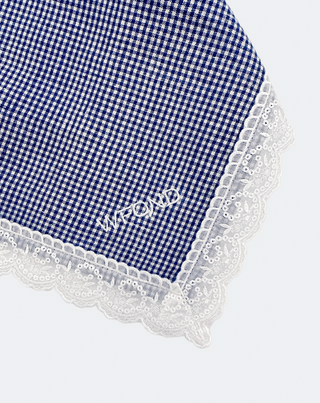 Embroidered Triangular Headscarf