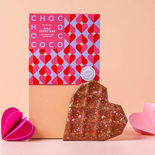Milk Chocolate Heart Bar