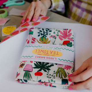 Houseplants Tea Towel