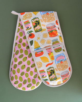 Italian Ingredients Oven Gloves