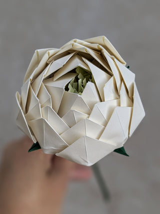 Origami Single Stem: Peony