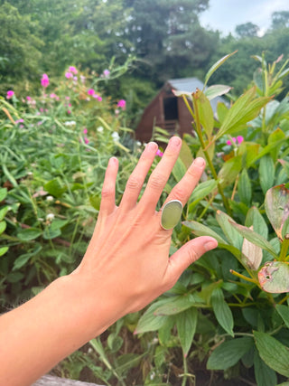 Large Seaglass Ring