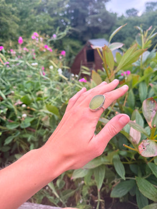Large Seaglass Ring