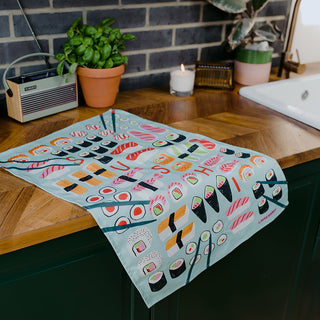 Sushi Tea Towel