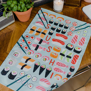 Sushi Tea Towel