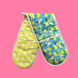 Sorrento Lemons Oven Gloves