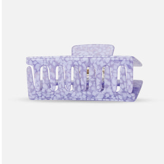 Hair Clip - Lilac Dot