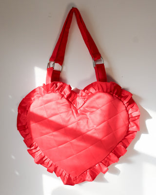 Lottie bag - Red satin