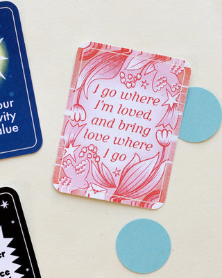 I Go Where I'm Loved Sticker