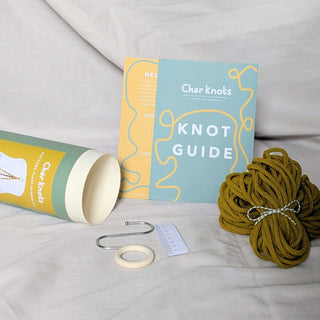 Macrame Plant Hanger Kit - Beginner Friendly