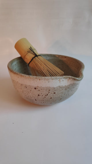 Matcha bowl - forest lake blue