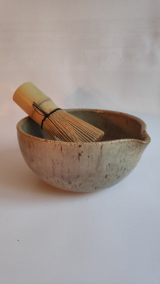 Matcha bowl - forest green
