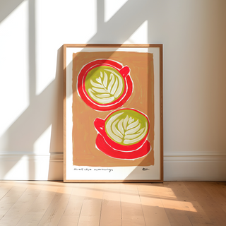 Matcha Mornings Print