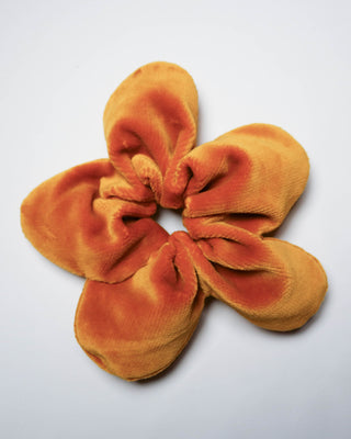 Mini flower scrunchie - Velvet