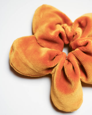 Mini flower scrunchie - Velvet