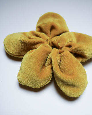 Mini flower scrunchie - Velvet