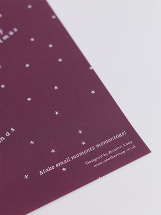 Merry Christmas Typed Tidings Wrapping Paper