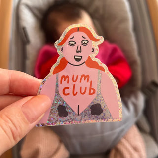 Mum Club Sticker