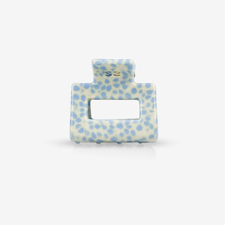 Small Hair Clip - Ocean Dot