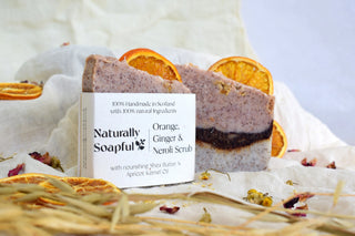 Orange, Ginger & Neroli Scrub Soap