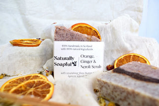 Orange, Ginger & Neroli Scrub Soap