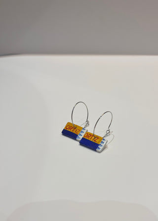 Mini Brand Charm Earrings - Ortiz