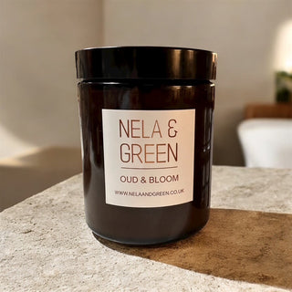 Oud & Bloom Luxury Scented Candle
