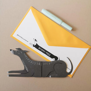 Paddy Long Dog Greetings Card
