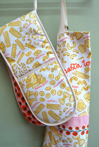 Pasta Lovers Oven Gloves